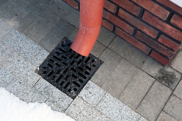 Downspout Drainage Service in Norman